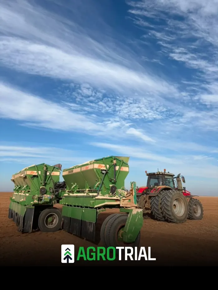 Acompanhamento de aplicação de gesso agrícola